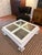 Paint Mid 20th Century Chinoiserie Style White Lacquer Coffee Table For Sale - Image 7 of 10