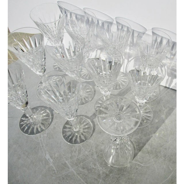 Mid 20th Century Waterford Glenmore Champagne Flutes Set of 11 For Sale - Image 5 of 5