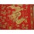 1870s Antique Red Chinese Dragon Square Doorway Silk and Metallic Thread Textile For Sale - Image 4 of 8