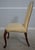 Traditional Hickory Chair Co Damask Upholstered Scrolled Leg Chair For Sale - Image 3 of 12
