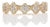 Diamond Band Ring With Earth-Mined Diamonds Accents in Solid 14k Gold, Size 6.75 For Sale