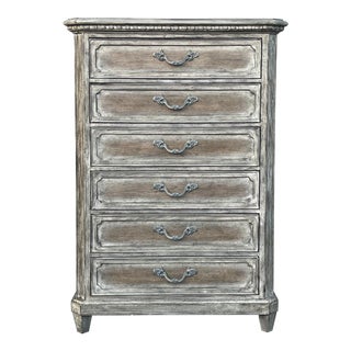 Hooker Furniture True Vintage 6 Drawer Tall Chest of Drawers For Sale