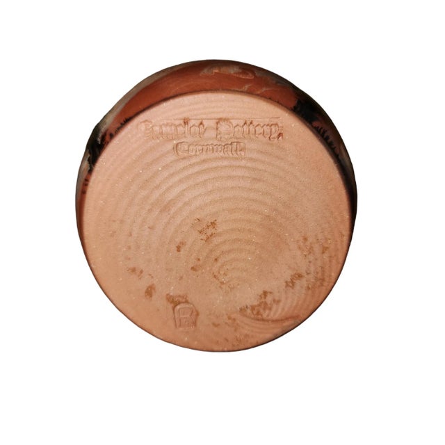 1960s 1960s Camelot Pottery Mocha Ware Vase by Roger Irving Little For Sale - Image 5 of 6