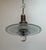 Design Plus Gallery presents a Vintage Art Deco Saturn Etched-Glass + Chrome-Plated Chandelier. The fixture showcases a...