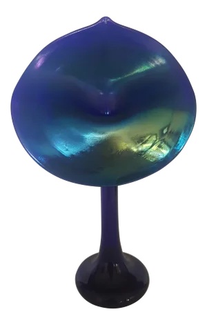 Correia Art Glass "Jack-In-The-Pulp Vase