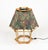 Brown Midcentury Modern Table Lamp in Rattan and Bamboo, 1970s For Sale - Image 8 of 15