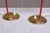 Vintage Norwegian Adjustable Table Lamps in Red Metal and Brass, 1960s, Set of 2 For Sale - Image 14 of 17