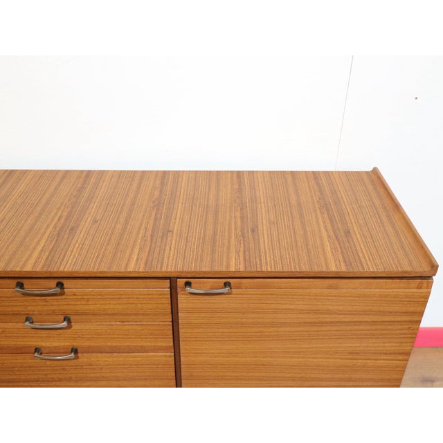 Mid Century Modern Vintage Teak Sideboard Credenza by Meredew For Sale - Image 9 of 14