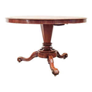 Early 19th Century William IV Mahogany Center Table