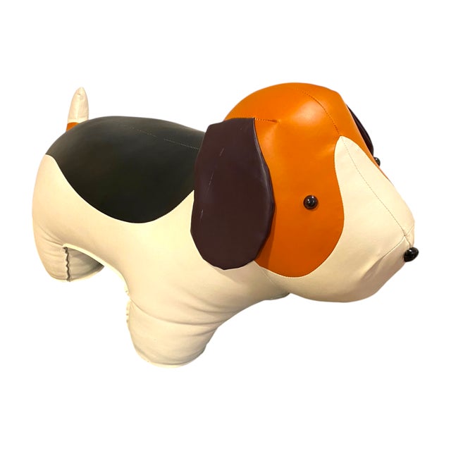 Great beagle foot stool/kid's chair/ottoman. This is an extra large size and very hard to find. Firm, sturdy construction....