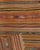 Red Distressed Turkish Kilim Area Rug 4ft 2in X 5ft 7in For Sale - Image 4 of 5