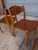 Danish Teak and Birch Stacking Chairs, Hand-Crafted, 1962 For Sale In Philadelphia - Image 6 of 14