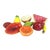 Set of 9 Vintage Paper Maché Summer Fruit Melon for Kitchen Styling For Sale