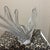 Art Vannes Vintage Art Vannes France Crystal Swirl Splash Wing Centerpiece Bowl For Sale - Image 4 of 6