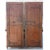 Indian Iron Mounted Painted Teak Panelled Double Door For Sale In Denver - Image 6 of 13