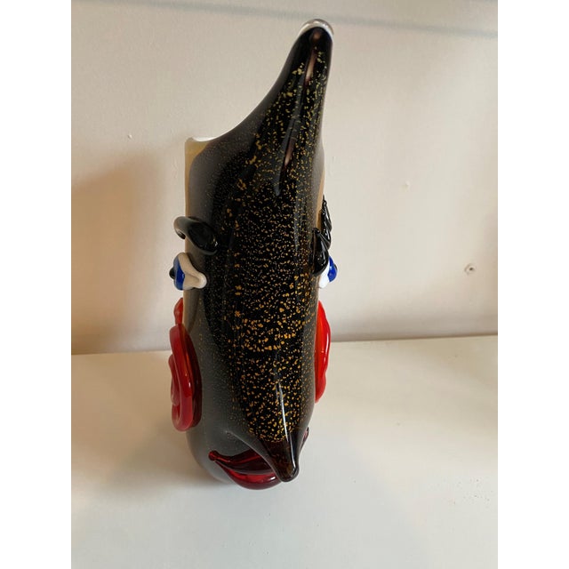 1980s Murano Glass Fish Head Vase, 1980s For Sale - Image 5 of 18