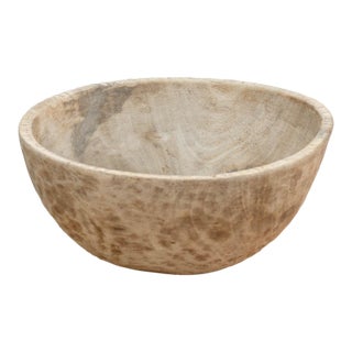 Handhewn African Root Bowl For Sale