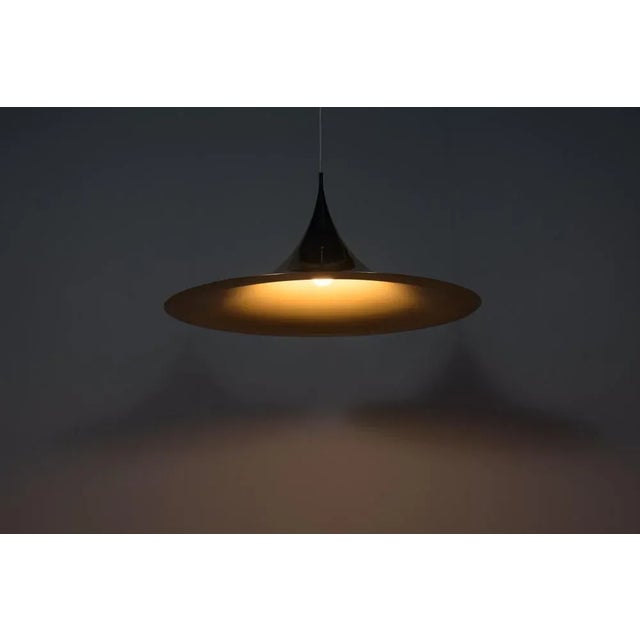 1960s Semi Pendant Lamp by Claus Bonderup & Torsten Thorup for Fog & Mørup, 1960s For Sale - Image 5 of 13