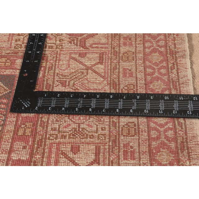 Textile Vintage Turkish Oushak Rug, 06'08 X 09'06 For Sale - Image 7 of 10