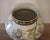 Large 20th Century Polychrome Earthenware Cachepot with Floral Decoration Resting on Three Panthers, 1920s, in Good...