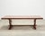 Country French Provincial Oak Trestle Farmhouse Dining Table 8 Ft For Sale - Image 18 of 18