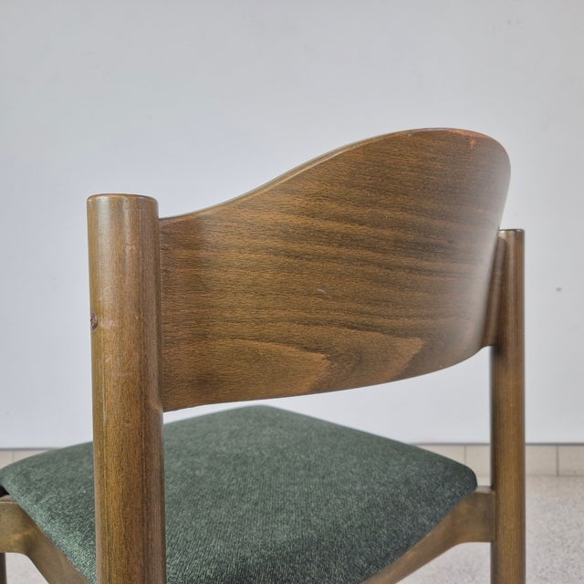 Vintage Wood Dining Chair from Hiller, Germany, 1970s For Sale - Image 4 of 11