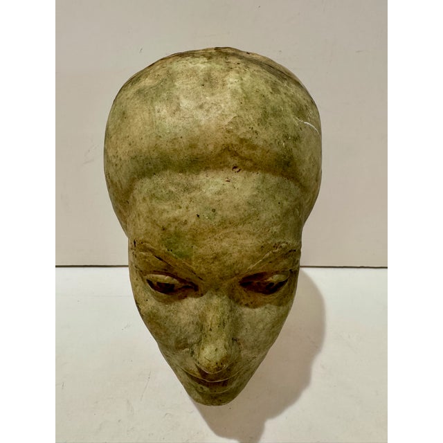 Original Larry Mohr sculpture in Patinated Plaster acquired from the artist’s estate. This piece is signed at the back....