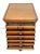 Arts & Crafts Antique Sectional Multi-Drawer Filing Cabinet Vollmer Bros. Quarter Sawn Oak For Sale - Image 3 of 18