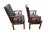 Late 20th Century Late 20th Century Attributed to Michael Taylor Baker Greek Key Armchairs Pair For Sale - Image 5 of 18