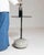 21st Century Poland Deep Charcoal Grey Round Stone-Base Side Table For Sale - Image 4 of 10