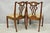 Chippendale Style Carved Mahogany Dining Side Chairs Attr Theodore Alexander - 4 For Sale - Image 10 of 12