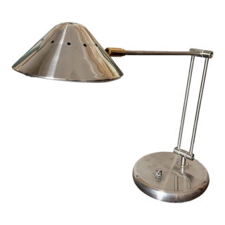 Vintage Tensor Pittsburg Collection Lt627 Articulating and Dimmable Halogen Desk Lamp For Sale