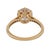 Gia 2.56 Carat Round Brilliant Cut Diamond 18k Yellow Gold Engagement Ring, Size 6.5 For Sale In Los Angeles - Image 6 of 6