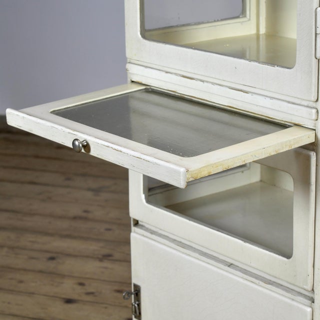 Wood Vintage Wooden Medical Cabinet, 1930s For Sale - Image 7 of 13