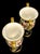 Blue Antique Royal Crown Derby 22 Carat Gold Bone China Vases, Urns, Goblets, 1906, England, a Pair For Sale - Image 8 of 14