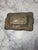 Antique early 20th century brass ashtray or catchall. Grree Parthenon image in the center. Markings are unclear due to age.