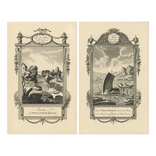 C.T. Middleton, Peru, 1778, Engravings, Set of 2 For Sale