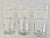 Transparent Vintage Pfaltzgraff Sierra Glassware 16oz Iced Tea/Water Tumbler White Embossed Leaf Set of 3 For Sale - Image 8 of 10