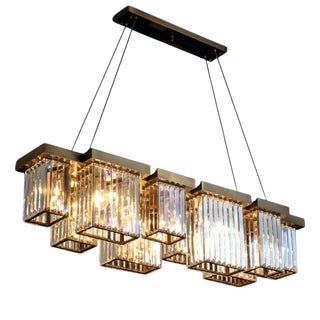 Collection Labirinto Chandelier in Metal and Crystal by Jago For Sale