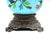 Biedermeier Table Lamp in Opal Glass and Turquoise Glass, 1890 For Sale - Image 10 of 15