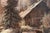 Hermann Dieste, Winter Forest Landscape, 1980s, Oil, Framed For Sale - Image 9 of 12