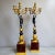 Early 19th Century Empire Gilt and Patinated Bronze Candleholders, Set of 2 For Sale - Image 8 of 13