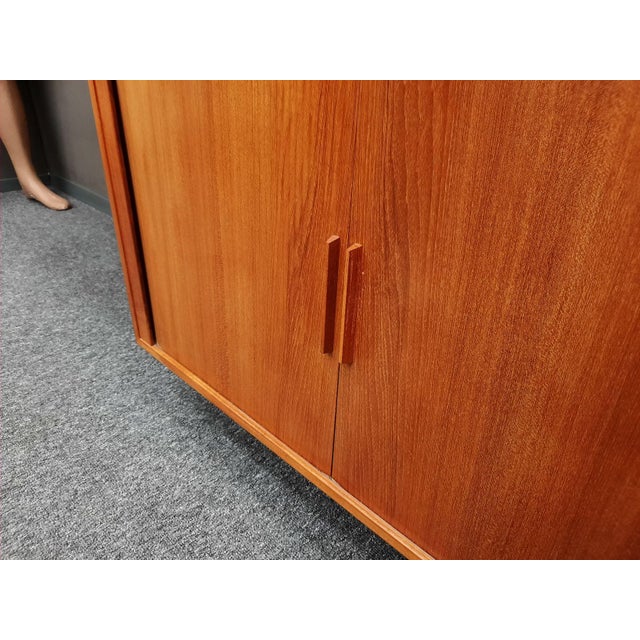 Danish Teak Wall Shelving System with Lighting by Kai Kristiansen for FM Møbler, 1960s For Sale - Image 17 of 18