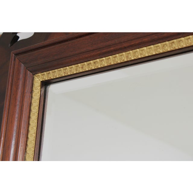 Councill Craftsmen Chippendale Mahogany Mirror For Sale In Philadelphia - Image 6 of 13