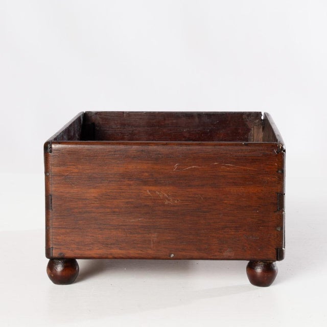 19th Century Mahogany Pin Cushion Sewing Box For Sale - Image 9 of 11