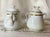 White Pair of Mid-19th Century Haviland Limoges Porcelain Confiture Jars - "Anchor & Cable Rope" Pattern For Sale - Image 8 of 10