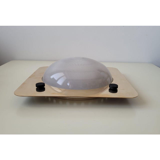 Brass and Glass Wall Lamp by Sergio Mazza, Italy, 1970s For Sale - Image 9 of 18