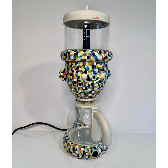 This high-quality postmodern design filter coffee machine was designed by the famous Alessandro Mendini (Milan 1931-2019)...
