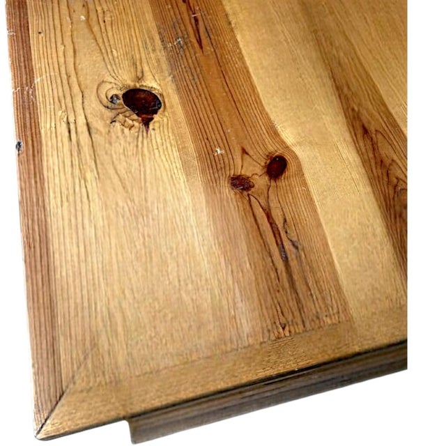 Mexican Rustic Santa Fe Style Planked Ponderosa Pine Low Boy Chest of 8 Drawers Drawers For Sale - Image 9 of 16