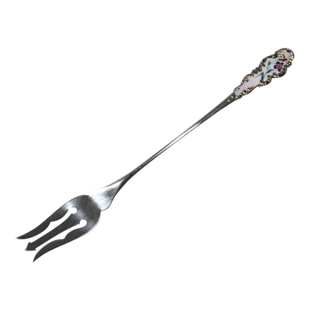 Antique Sterling Silver Olive & Pickle Fork Chairish